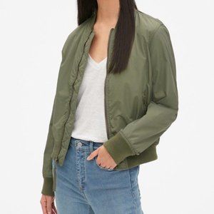 Oak + Fort Olive Green Bomber, Sz XS